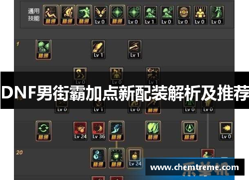 DNF男街霸加点新配装解析及推荐 DNF男街霸加点新配装解析及推荐