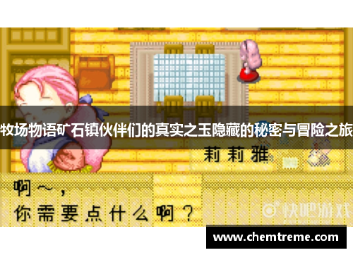 牧场物语矿石镇伙伴们的真实之玉隐藏的秘密与冒险之旅